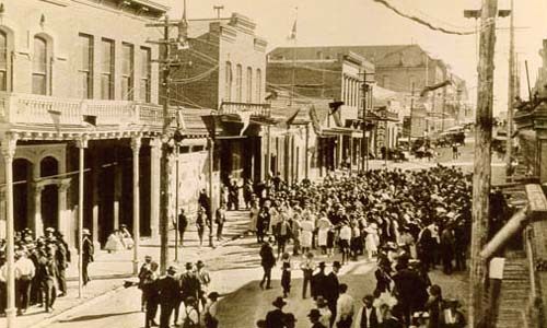 Virginia City, Nevada, during the Comstock era