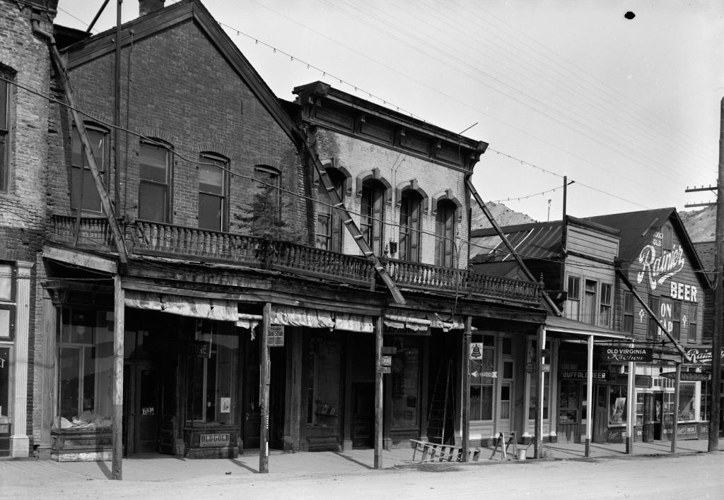 Virginia City, Nevada, during the Comstock era